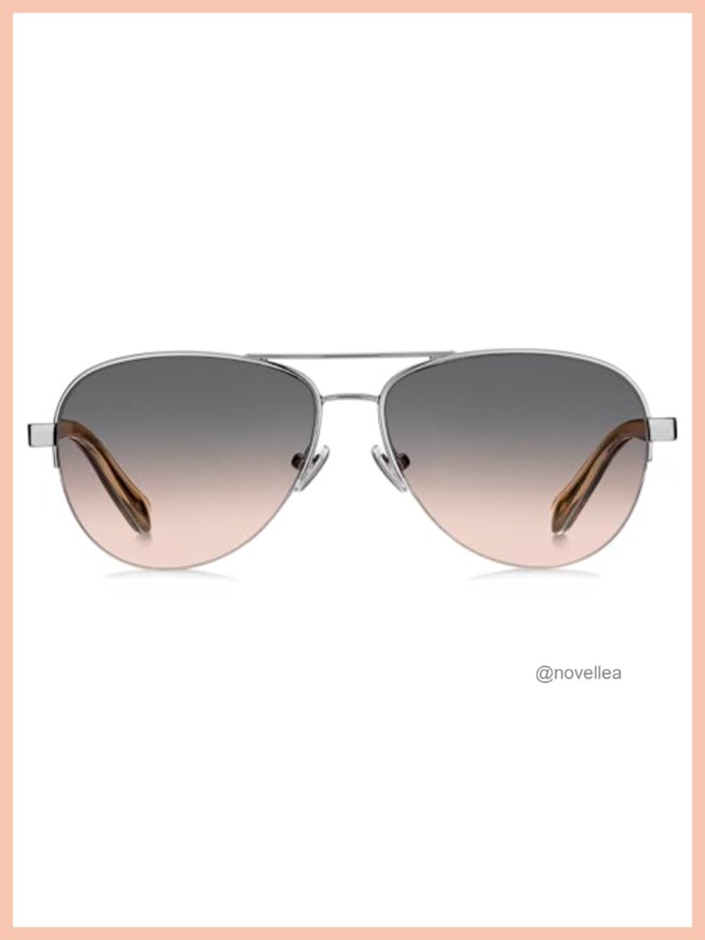 Aviator Sunglasses UV400 Metal Frame Pilot Stylish
